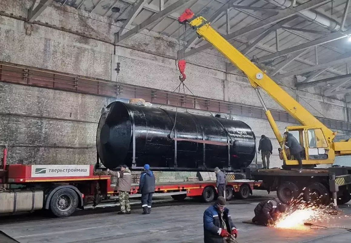 Изготовление и доставка подземной ёмкости ЕП-63 м3